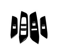 Pour Nissan Pour Kicks 2025 Conduite À Gauche Cache Du Panneau De Commande De Lève-vitres Intérieur PYPFQUMQGR(Black)