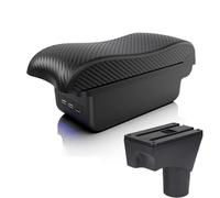 Pour Nissan Pour March Pour Micra K13 MK4 IV Pour Sunny 2010-2023 Boîte De Rangement Pour Accoudoir Et Accessoires Intérieurs(B black line)