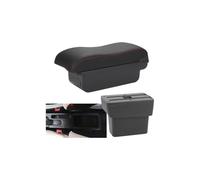 Pour Nissan Pour Note Pour EPower 2016-2022 Accoudoir Central Boîte Rangement Aménagement Intérieur Dédié Voiture Coussin D'accoudoir Voiture(C1 Black Red No Usb)