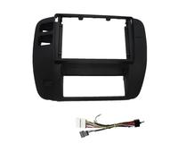 pour Nissan pour Patrol Y61 1997-2006 Façade D'autoradio 9 Pouces avec Lecteur MP5 Android Format 2 DIN Cadre De Tableau De Bord DYDGUTUFB(Left frame1 Cable)