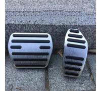 Pour Nissan Pour Qashqai J11 2014-2017 2018 2019 2020 2021 2022 Voiture Pied Pédale Accélérateur Frein Cache pédale Voiture Anti-dérapant(AT Silver Red)