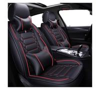 Pour Nissan Pour Qashqai Pour Micra Pour Note Pour X-Trail Pour Leaf Pour Almera Ensemble Complet De Housses De Siège De Voiture Housses de siège(Red)