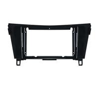 pour Nissan pour Qashqai pour X-Trail 2015-2018 Façade D'autoradio 9 Pouces Adaptateur pour Autoradio 2DIN KLAUER(Only Frame)