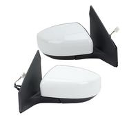 Pour Nissan Pour Sentra 2013 2014 2015 2016 2017 2018 2019 Ensemble De Rétroviseur Latéral Blanc Pliant Manuel Rétroviseur exterieur(1 pair)