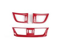 Pour Nissan Pour Sentra Pour SYLPHY 2012-2015 2016-2019 LHD Kit 3 Pièces Garniture Pour Aérateurs Centraux Et Latéraux Du Tableau Bord Décoration Intérieure Voiture(2012-2015-b)