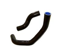 Pour Nissan Pour Silvia 200SX 240SX S13 S14 S15 SR20DET Tuyau De Radiateur En Silicone Durite Turbo(Black)