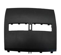 Pour Nissan Pour Tiida 2005-2011 Cache De Grille D'aération Centrale De Climatisation Pour Tableau De Bord Grille Climatisation Voiture(Black-Frame-LHD)