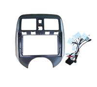 pour Nissan pour Versa pour Note 2014-2016 Cadre De Façade Autoradio 9 Pouces avec Lecteur MP5 Android Android - Façade 2DIN KLAUER(Frame Cable canbus)