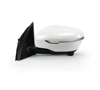 Pour Nissan Pour Xtrail 2015 2016 2017 2018 Ensemble De Rétroviseur De Porte Extérieure De Voiture 7/9/11PIN Rétroviseur exterieur(11pin Left White O)
