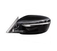 Pour Nissan Pour Xtrail 2015 2016 2017 2018 Ensemble De Rétroviseur De Porte Extérieure De Voiture 7/9/11PIN Rétroviseur exterieur(7pin Left Black B)