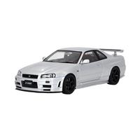 pour Nissan R34 GT-R Z-Tune 1:18 Modèle De Voiture De Sport De Luxe Statique en Métal Moulé sous Pression Collection Affichage Hobby