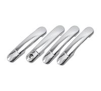 Pour Nissan Versa Tiida Livina Latio 2004-2011, garniture de protection de poignée de porte extérieure chromée sans clé intelligente