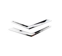 pour Nissan X-Trail T32 2014-2016 : Baguette de Finition de Capot Cache Avant en Maille Bande chromée Modification extérieure Cache-phares