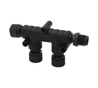 pour NMEA 2000 Tee Terminator ABS 5 Broches M12 Terminateur de Câble de Dorsale IP67 étanche pour Dorsale de Réseau Marin et Ligne de Chute sur Bateaux Yachts pour Simrad