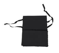 pour noir, 16 x 20 x 1 pouces rembourrés de pied en fauteuil roulant avec sangle à libération rapide pour le prolongement en fauteuil roulant et le soutien de la jambe inférieure