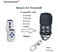 Pour Normstahl Inoford Standard Steel Ea433 2ks/4ks,Rcu433-2/-4,N002800,Porte T433-4garage Télécommande 433.92mhz Rolling Code