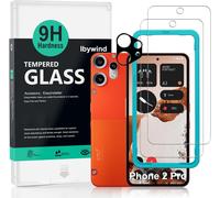 Pour Nothing Cmf Phone 2 Pro Verre Trempé.2 Pièces.9h Dureté Protection Écran.Avec 1 Pièce Protection Caméra.Facile À Installer