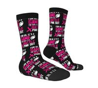 Pour Nous, C'Est Un Jeu. Pour Eux, C'Est Une Bataille. Pink Out. Chaussettes Respirantes Chaussettes Drole Unisex Chaussette Homme Pour Adulte Homme Ado 40Cm