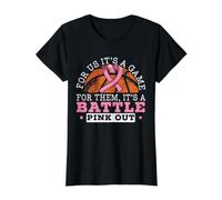 pour Nous, C'est Un Jeu pour eux, C'est Une Bataille Rose T-Shirt Graphique avec Valeur