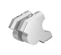 pour NT1100 pour NT 1100 2022 2023 - Adaptateur Guidon Support Guidon Moto Riser Clamp Extend Moto Guidon Riser Barre(Silver)