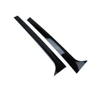 pour Octavia pour Estate 2014-2019 Pièces D'auto Séparateur De Canard Paire Fenêtre Arrière Becquet Latéral Aile Noir Brillant Aileron arrière