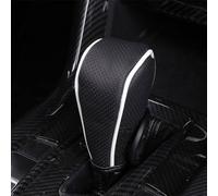 pour Odyssey 2015-2018 Housse Pommeau Levier Vitesse Voiture Cuir PU Couverture de Pommeau Antidérapante Protection Intérieur Accessoires,A/Black with White Edges