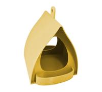 Pour oiseaux - Abri à oiseaux à suspendre - 28 cm - Mélange naturel - Décoration oiseau résistante aux intempéries pour jardin