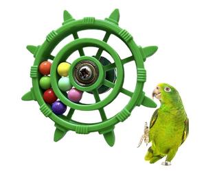 pour oiseaux pour perruches - Moulin à vent rotatif | Spinner Toy Perruche Cage Accessoires pour Inséparables Conure Macara Myna Pigeon Moineau Canari Intérieur Extérieur Maison