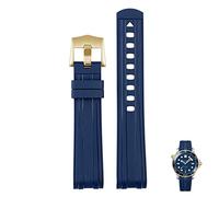 pour Omega Seamaster 300 Univers 007 Curbe End Fluore Rubber Silicone Watch Band 20 mm 22m Montre Strap Soft Men Remplacement Full of Stars