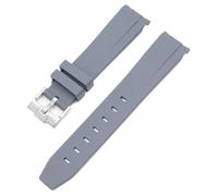 Pour Omega Swatch Moonswatch End Ext End Silicone Rubber Bracelet Men Women Sport Watch Band Accessoires 20 mm