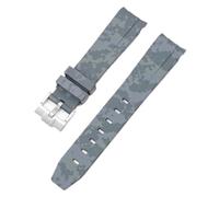 Pour Omega Swatch Moonswatch End Ext End Silicone Rubber Bracelet Men Women Sport Watch Band Accessoires 20 mm