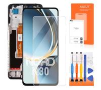 Pour OnePlus Nord N30 5G Écran de remplacement pour Nord N30 LCD Display CPH2513 CPH2515 LCD Digiziter Screen Touch Assembly Pièce de réparation avec cadre