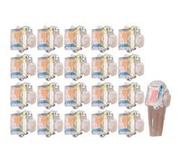 pour ongles en forme de fleur, breloques transparentes pour ongles, gemmes en multiformes, décorations Nail Art pour mariage, 4 paquets