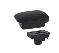 Pour Opel Pour Astra H 2008-2011 Boîte Rangement D'accoudoir Voiture | Support D'Bras Voiture Espace Rangement Supplémentaire Intérieur Sans Encombrement Accoudoir(A1 black line No USB)