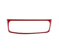 Pour Opel Pour Corsa 2007-2014 Autocollant En Fibre Carbone Véritable Souple Pour Écran Central De Contrôle De La Voiture YIJIAVSX(Outlet Warning Red)