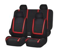 Pour OPEL Pour Corsa Pour Adam Pour Insignia Pour Zafira Housses De Sièges Auto En Tissu Pièces Détachées Pour Coussins Housses Siège Voiture(9Pcs Red)