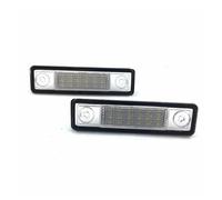 Pour Opel Pour Corsa Pour Vectra Pour B Pour Astra Pour F LED Voiture Éclairage Plaque D'immatriculation Numéro Lampe D'avertissement Automatique Lampe Lumière Plaque D'immatriculation(Pair)