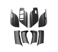 Pour Opel Pour Insignia MK1 2009-2016 Panneau De Commande Commutateur De Porte Et De Fenêtre Voiture Garniture Couvercle Poignée De Porte POMPOMPUR(8pcs)