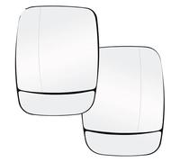 Pour Opel Pour Vauxhall Pour Vivaro 2014-miroir Latéral Gauche Droit Verre Asphérique Chauffé Verre Rétroviseur(Left and Right)