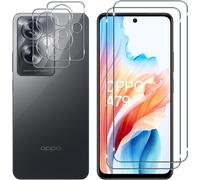 Pour Oppo A79 5g Verre Trempé, 2+2 Pièces Protection Écran + Caméra Arrière Protecteur Film, 9h Dureté Hd Anti-Rayures Sans Bulles Protecteurs D'écran