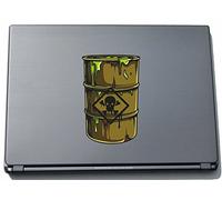 pour Ordinateur Portable de radioactivité Misc1 Darkeco4-Tambour-Sticker 210 x 137 mm