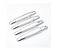 Pour Outlander 2013-2017 Garniture Voiture Moulage Clé Intelligente Couvercle Poignée Porte Chromé/garniture Bol Autocollant Poignée Porte Extérieure(J10)