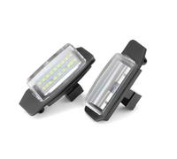 Pour Outlander Pour Mk2 Pour Mk3 Pour Lancer Pour Eclipse 3 4 Pour Cross Pour Galant Sans Erreur 2 Pièces LED Éclairage Plaque D'immatriculation Eclairages Plaque Immatriculation Feux Laque