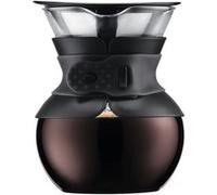 POUR OVER Cafetiere BODUM filtre permanent maille 0.5 l 4 tasses Noir Noir G