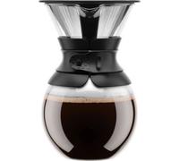 POUR OVER - Cafetiere BODUM , filtre permanent maille inox, 1.0 l, 8 tasses