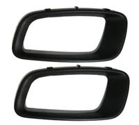 Pour Pajero V73 Grille de couverture de feu de brouillard avant pour Mitsubishi 2000 à 2002 modèles OEM MR388019 MR388020 Construction en plastique robuste Accessoire avant (droite)