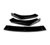 pour Panamera 970 2010-2016 Lame De Pare-Choc Avant Diffuseur Séparateur Kit De Protection IENQBVL(Gloss Black)
