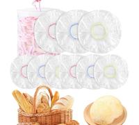 Pour panier de fermentation - Élastiques réutilisables pour bol | Film extensible de conservation des aliments et des pâtes, convient pour récipients ronds et ovales, 100/300 pièces Pro