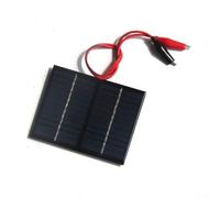 pour Panneau Solaire 12 V 5 W Mini Cellule Solaire Portable en polysilicium 115 x 90 mm pour énergie Solaire, Bricolage Maison, projets scientifiques - Jouets (1 pièce)