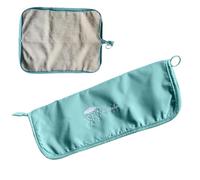 Pour parapluie pliable : boîte de protection imperméable, housse absorbante | Poche d'organisation compacte pour parapluies humides, transport facile et fuites